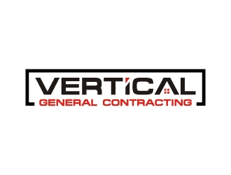Vertical General Contracting logo design by MUSANG
