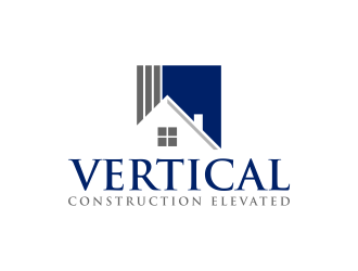 Vertical General Contracting Logo Design