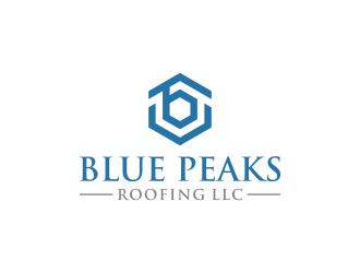 Blue Peaks Roofing LLC logo design by arturo_