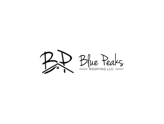Blue Peaks Roofing LLC logo design by clayjensen