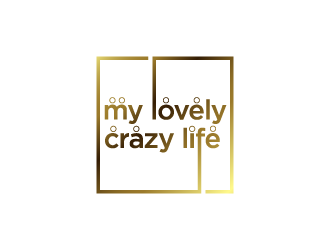 My Lovely Crazy Life logo design by hwkomp