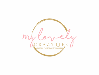 My Lovely Crazy Life logo design by afra_art