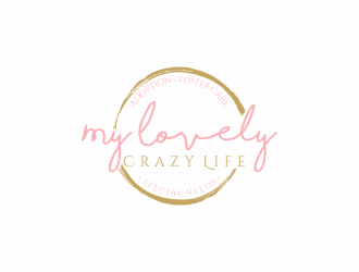My Lovely Crazy Life logo design by afra_art