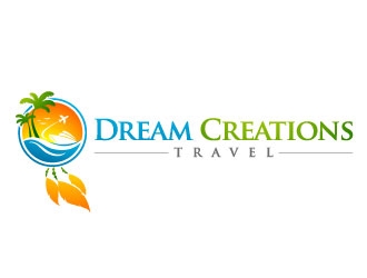 Dream Creations Travel logo design by J0s3Ph