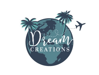 Dream Creations Travel logo design by Rachel