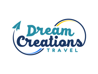 Dream Creations Travel logo design by ekitessar