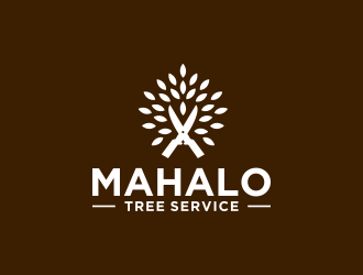 mahalo tree service logo design by arturo_