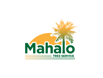 mahalo tree service logo design by hwkomp