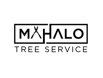 mahalo tree service logo design by Mirza