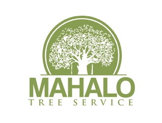 mahalo tree service logo design by AamirKhan
