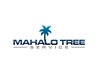 mahalo tree service logo design by ammad