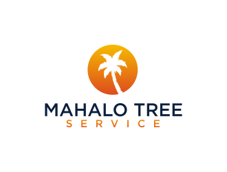mahalo tree service logo design by ammad