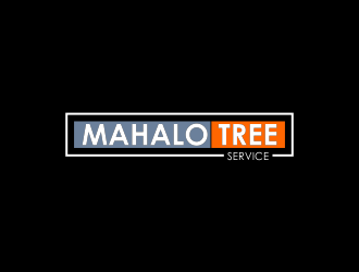 mahalo tree service logo design by kanal