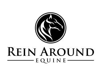 Rein Around Equine logo design by nurul_rizkon