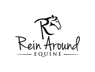 Rein Around Equine logo design by logitec