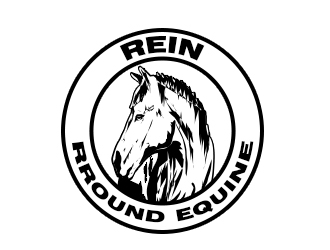 Rein Around Equine logo design by bougalla005