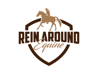 Rein Around Equine logo design by qqdesigns