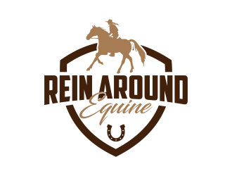 Rein Around Equine logo design by qqdesigns