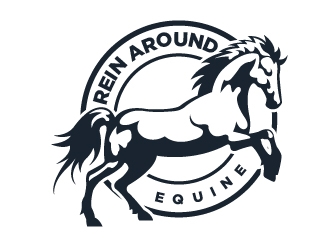 Rein Around Equine logo design by cybil