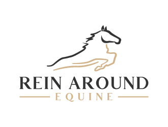 Rein Around Equine logo design by akilis13