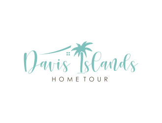 Davis Islands Home Tour logo design by ammad