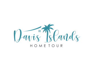 Davis Islands Home Tour logo design by ammad