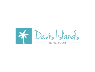 Davis Islands Home Tour logo design by KQ5
