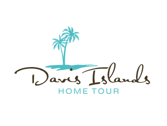 Davis Islands Home Tour logo design by Panara