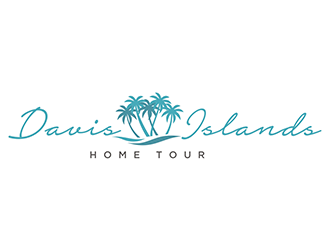 Davis Islands Home Tour logo design by logolady
