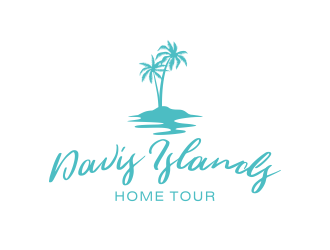 Davis Islands Home Tour logo design by Panara