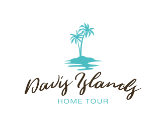Davis Islands Home Tour logo design by Panara