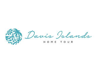 Davis Islands Home Tour logo design by logolady