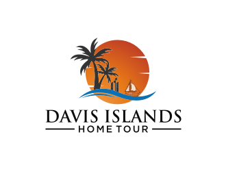Davis Islands Home Tour logo design by logitec