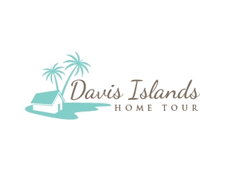 Davis Islands Home Tour logo design by sakarep