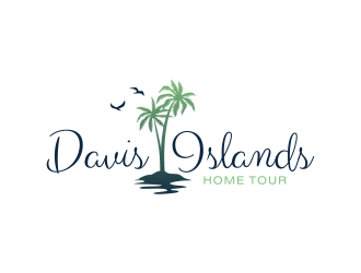 Davis Islands Home Tour logo design by Panara