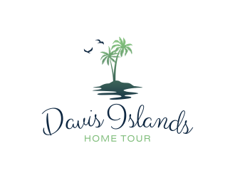 Davis Islands Home Tour logo design by Panara