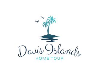 Davis Islands Home Tour logo design by Panara