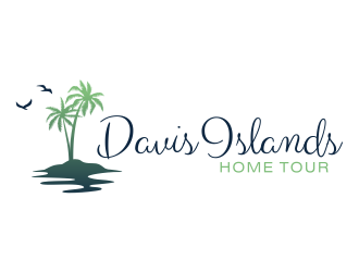 Davis Islands Home Tour logo design by Panara