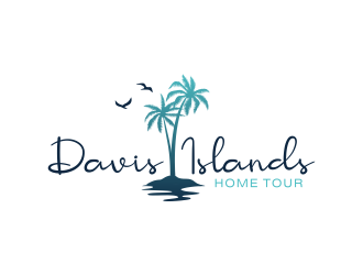 Davis Islands Home Tour logo design by Panara