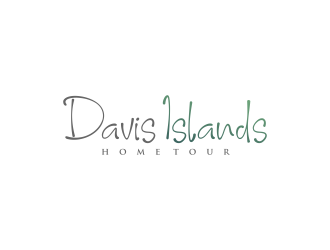 Davis Islands Home Tour logo design by semar
