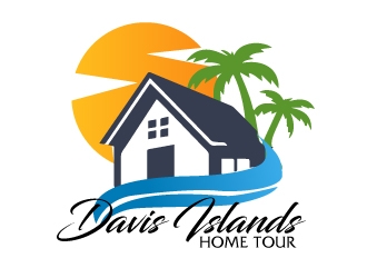 Davis Islands Home Tour logo design by AamirKhan