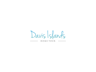 Davis Islands Home Tour logo design by haidar