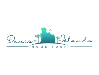 Davis Islands Home Tour logo design by coco