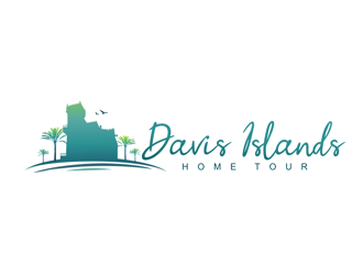 Davis Islands Home Tour logo design by coco