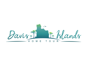 Davis Islands Home Tour logo design by coco