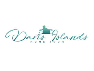 Davis Islands Home Tour logo design by coco