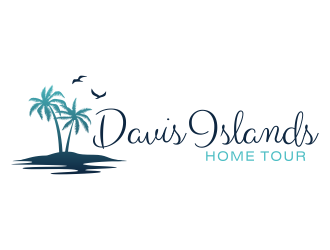 Davis Islands Home Tour logo design by Panara