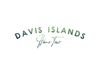 Davis Islands Home Tour logo design by giphone