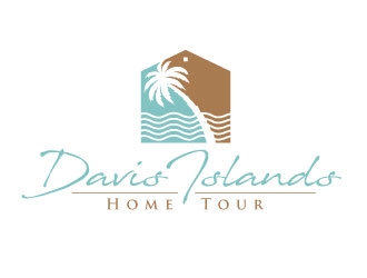 Davis Islands Home Tour logo design by REDCROW