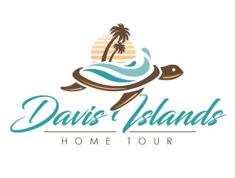 Davis Islands Home Tour logo design by REDCROW